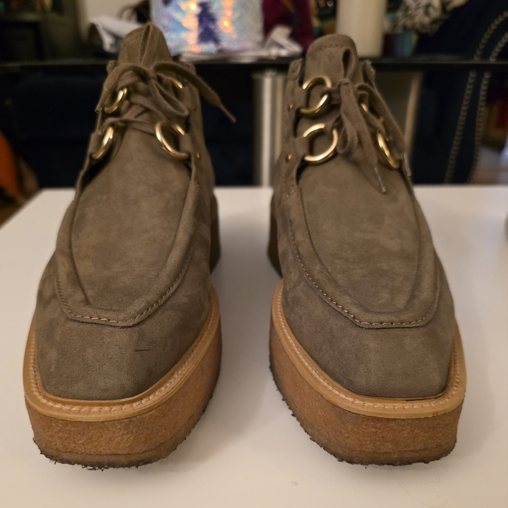 Stella McCartney Brody Eco Suede Ankle Boots US 9 / EU 39 - Picture 3 of 10